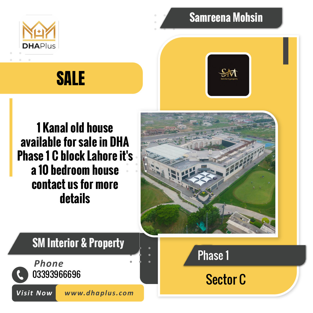 1 Kanal Residential House for Sale in Sector C -  Phase 1, Lahore - (DP-40736)