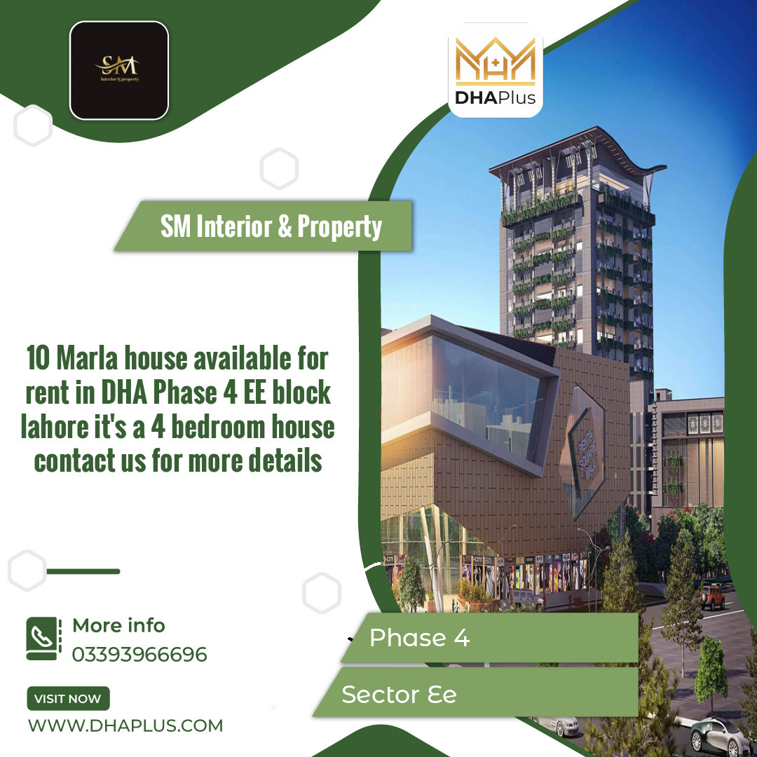 10 Marla Residential House for Rent in Sector EE -  Phase 4, Lahore - (DP-40768)
