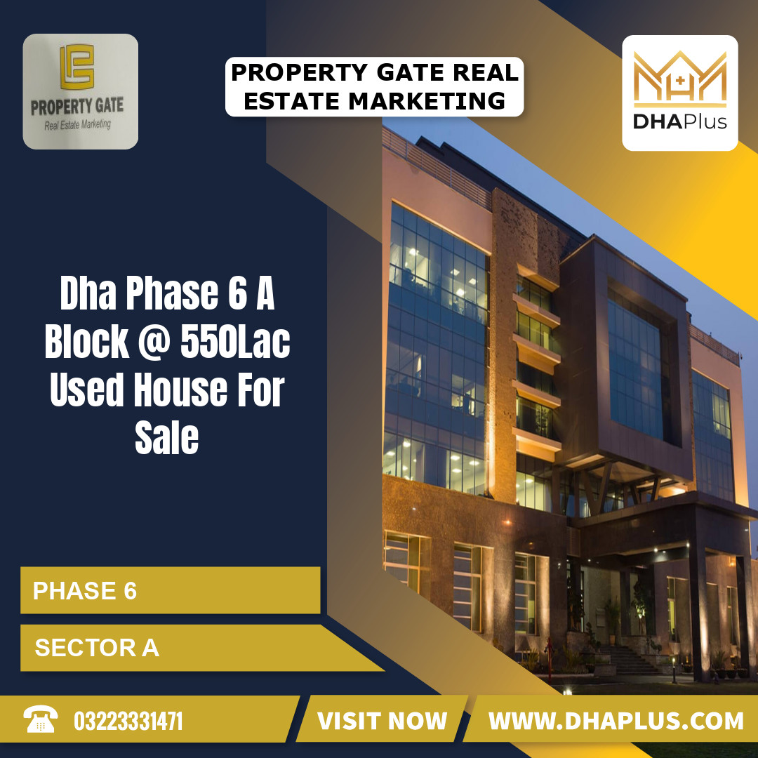 10 Marla Residential House for Sale in Sector A -  Phase 6, Lahore - (DP-40810)