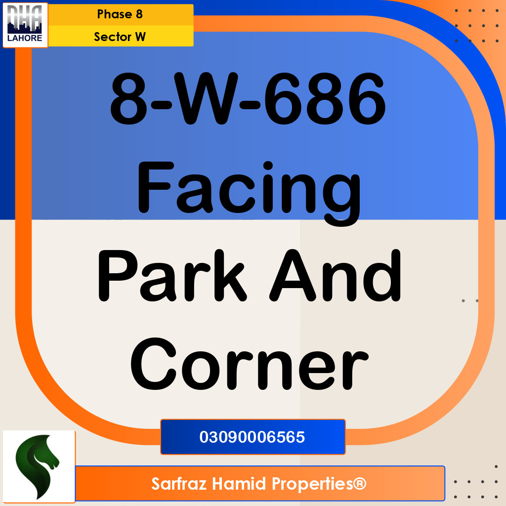 20 Marla Residential Plot for Sale in Sector W -  Phase 8, Lahore - (DP-40858)