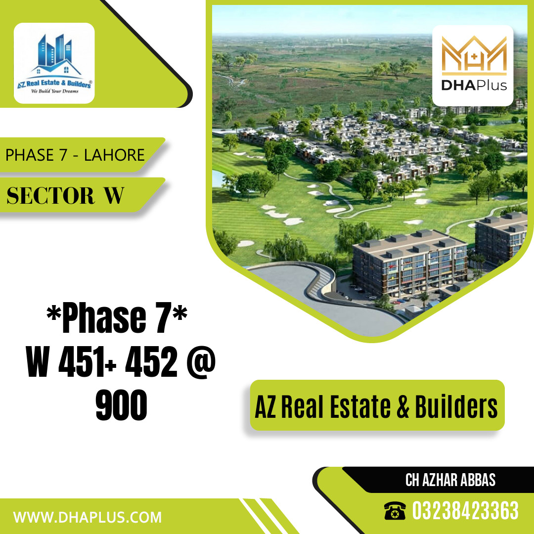 2 Kanal Residential Plot for Sale in Sector W -  Phase 7, Lahore - (DP-40938)