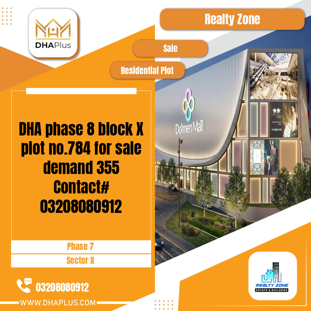 1 Kanal Residential Plot for Sale in Sector X -  Phase 7, Lahore - (DP-41155)
