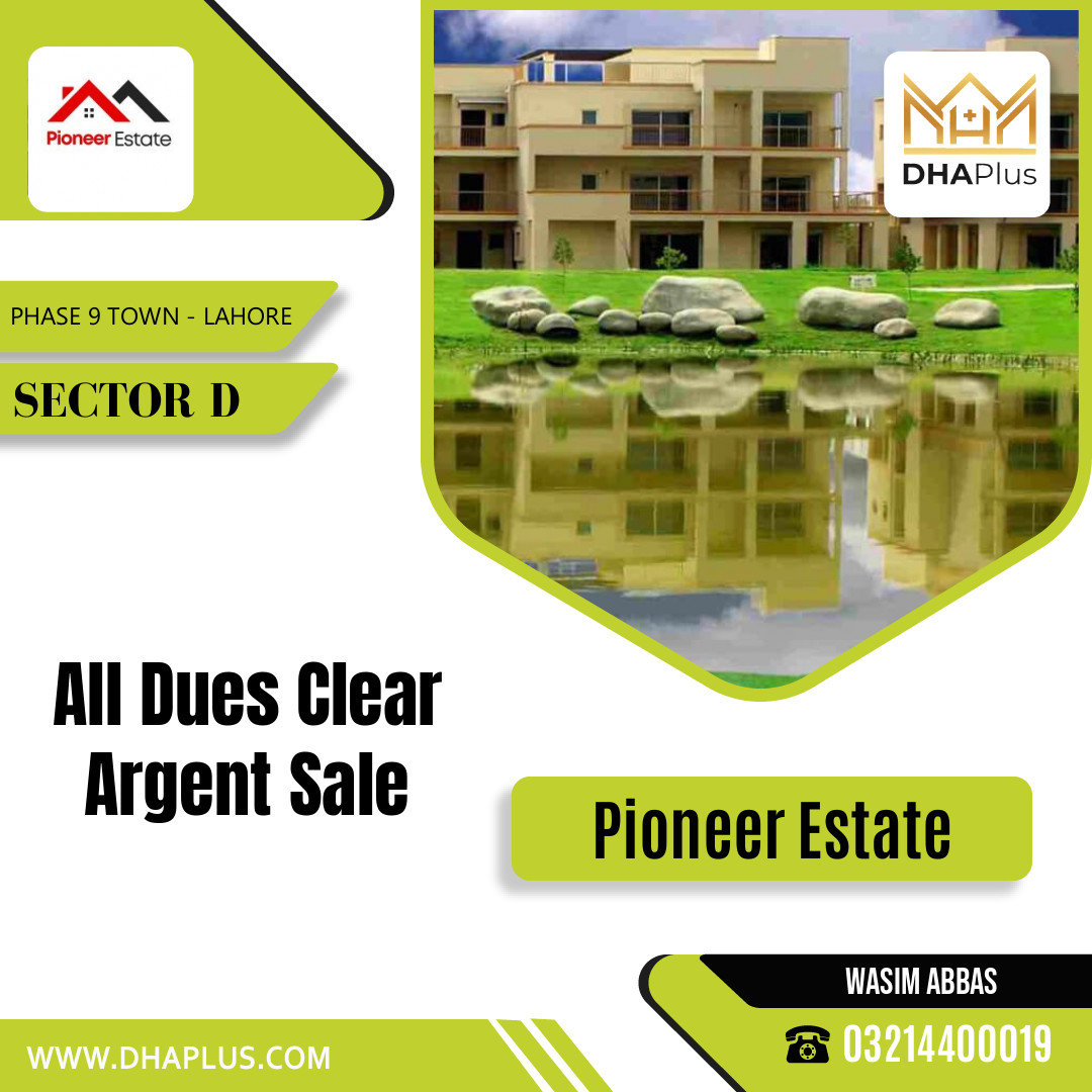 5 Marla Residential Plot for Sale in Sector D -  Phase 9 Town, Lahore - (DP-41210)