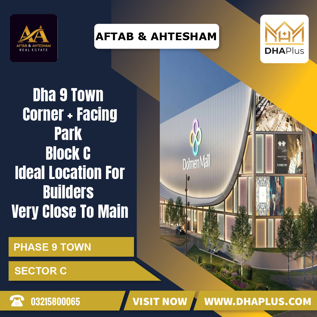 5.5 Marla Residential Plot for Sale in Sector C -  Phase 9 Town, Lahore - (DP-41257)