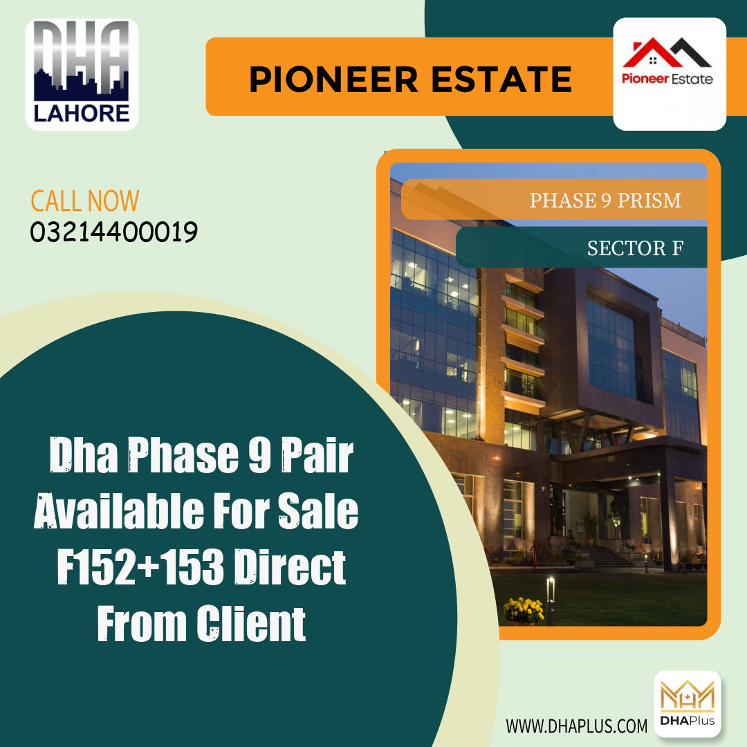 2 Kanal Residential Plot for Sale in Sector F -  Phase 9 Prism, Lahore - (DP-41293)