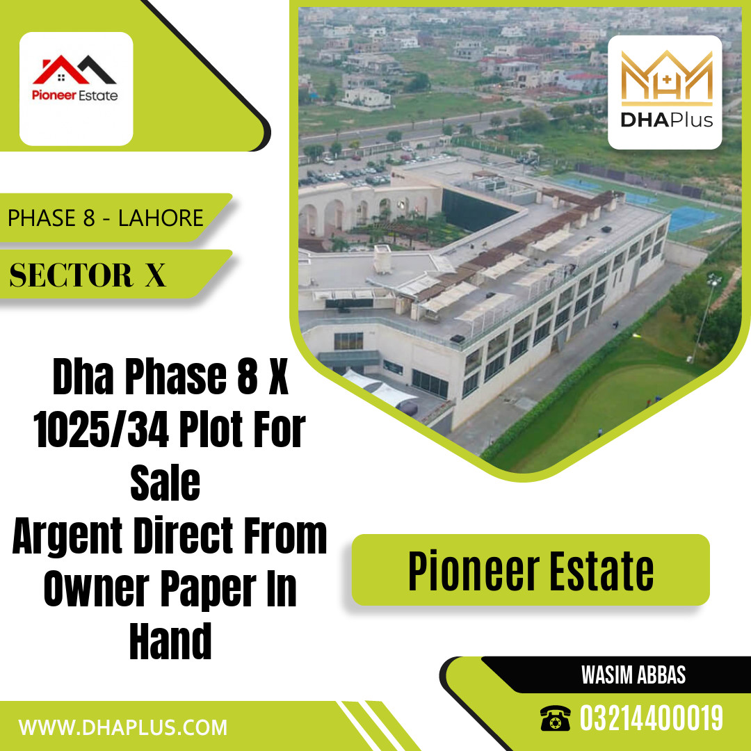 5 Marla Residential Plot for Sale in Sector X -  Phase 8, Lahore - (DP-41307)
