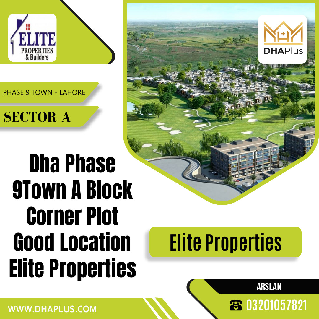 5 Marla Residential Plot for Sale in Sector A -  Phase 9 Town, Lahore - (BP-41505)