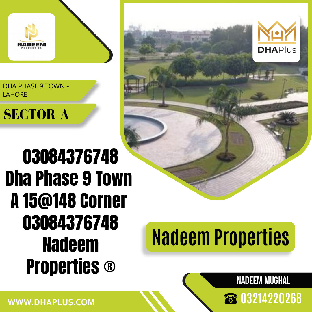 5 Marla Residential Plot for Sale in Sector A, DHA Phase 9 Town, Lahore - (BP-44302)