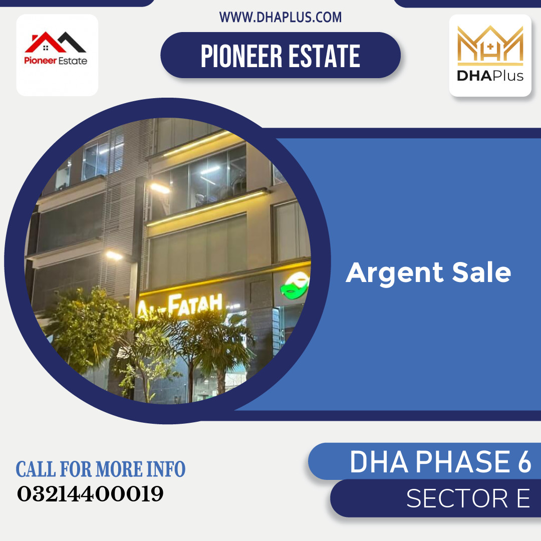 5 Marla Residential Plot for Sale in Sector E, DHA Phase 6, Lahore - (BP-45170)