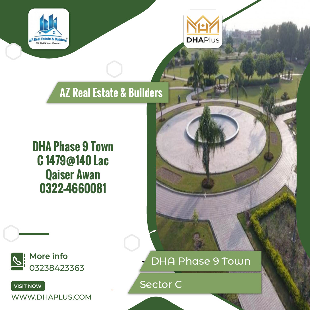 5 Marla Residential Plot for Sale in Sector C, DHA Phase 9 Town, Lahore - (BP-46127)