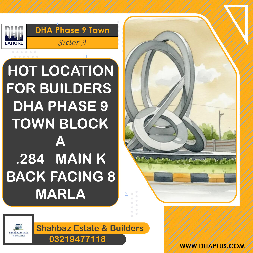 5 Marla Residential Plot for Sale in Sector A, DHA Phase 9 Town, Lahore - (BP-50010)