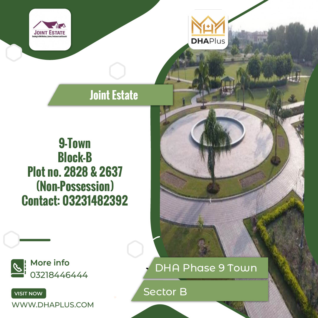 5 Marla Residential Plot for Sale in Sector B, DHA Phase 9 Town, Lahore - (BP-50160)