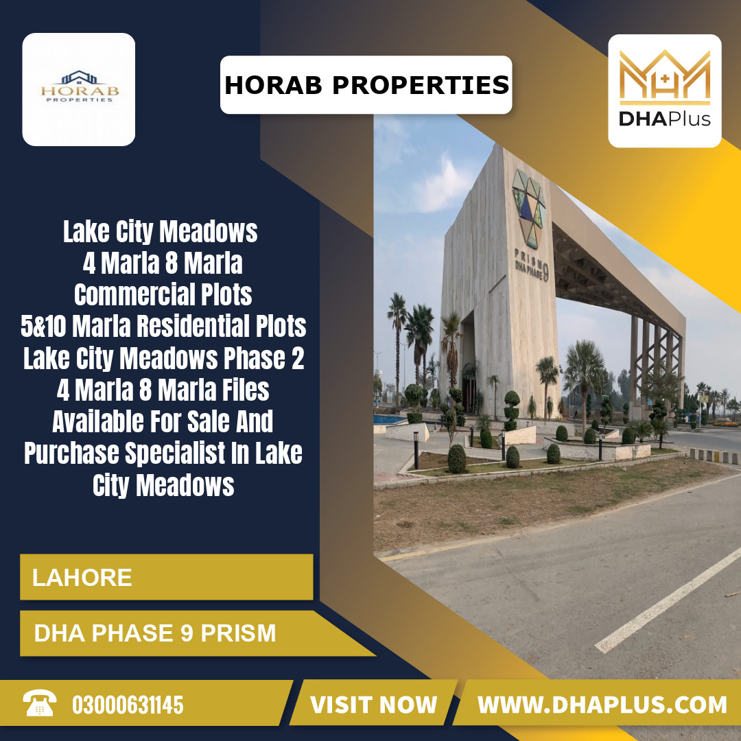 8 Marla Residential File for Sale in DHA Phase 9 Prism, Lahore - (BP-50282)