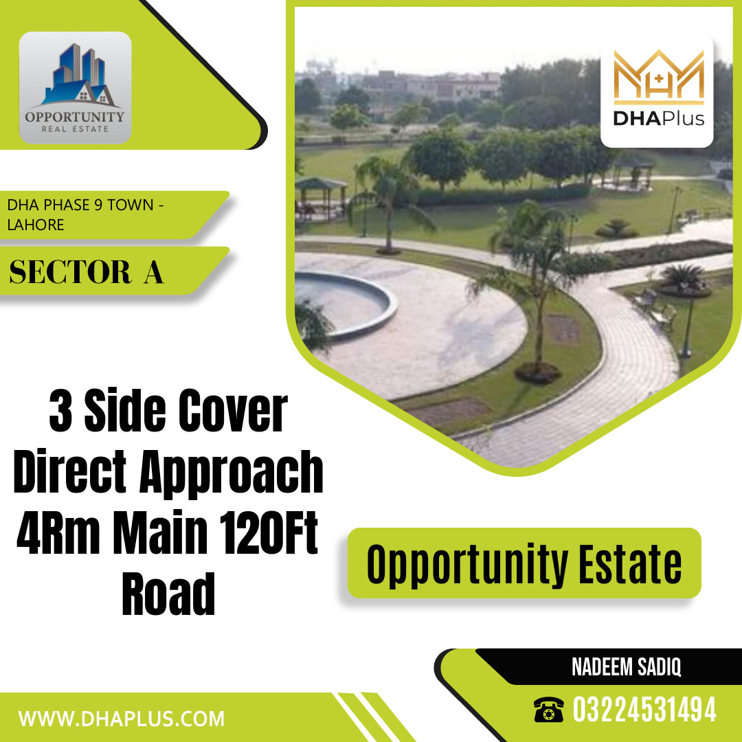 5 Marla Residential Plot for Sale in Sector A, DHA Phase 9 Town, Lahore - (BP-50866)
