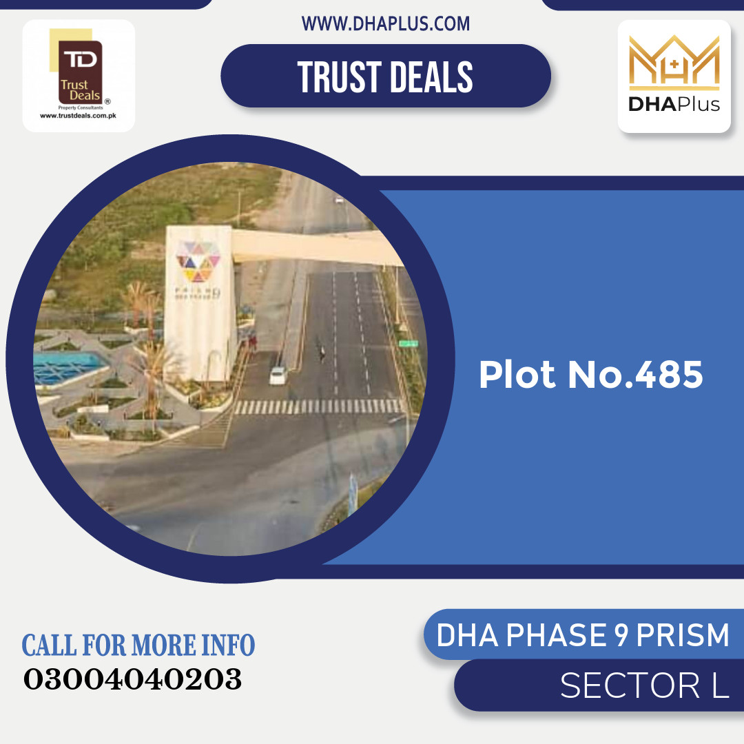1 Kanal Residential Plot for Sale in Sector L, DHA Phase 9 Prism, Lahore - (BP-51370)