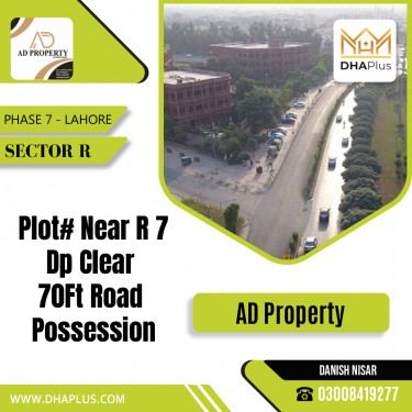 1 Kanal Residential Plot for Sale in Sector R -  Phase 7, Lahore - (DP-36854)