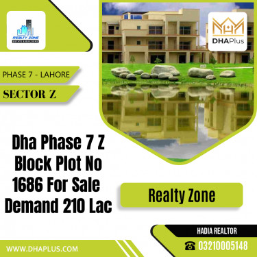 24 Marla Residential Plot for Sale in Sector Z -  Phase 7, Lahore - (DP-36875)