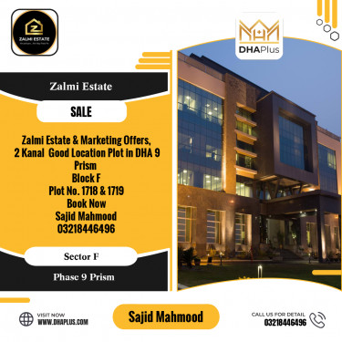 40 Marla Residential Plot for Sale in Sector F -  Phase 9 Prism, Lahore - (DP-36961)