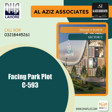 5 Marla Residential Plot for Sale in Sector C -  Phase 9 Town, Lahore - (DP-37052)