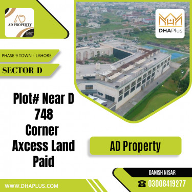 5 Marla Residential Plot for Sale in Sector D -  Phase 9 Town, Lahore - (DP-37141)