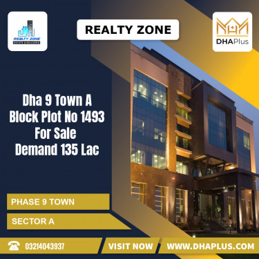 5 Marla Residential Plot for Sale in Sector A -  Phase 9 Town, Lahore - (DP-37142)