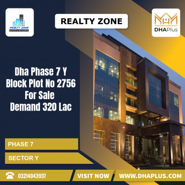1 Kanal Residential Plot for Sale in Sector Y -  Phase 7, Lahore - (DP-37173)