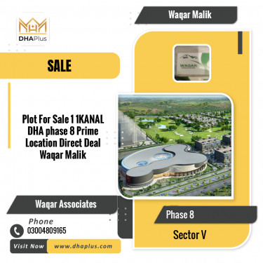 1 Kanal Residential Plot for Sale in Sector V -  Phase 8, Lahore - (DP-37264)