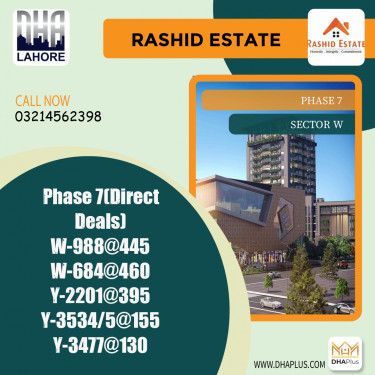 1 Kanal Residential Plot for Sale in Sector W -  Phase 7, Lahore - (DP-37269)