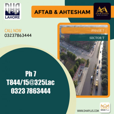1 Kanal Residential Plot for Sale in Sector T -  Phase 7, Lahore - (DP-37276)