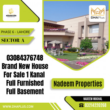 20 Marla Residential House for Sale in Sector A -  Phase 6, Lahore - (DP-37341)