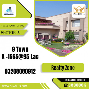 5 Marla Residential Plot for Sale in Sector A -  Phase 9 Town, Lahore - (DP-37351)
