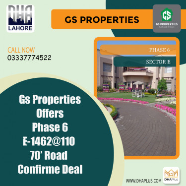 5 Marla Residential Plot for Sale in Sector E -  Phase 6, Lahore - (DP-37357)