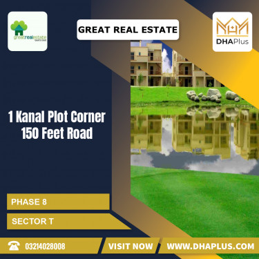 Residential Plot for Sale in Sector T -  Phase 8, Lahore - (DP-37390)