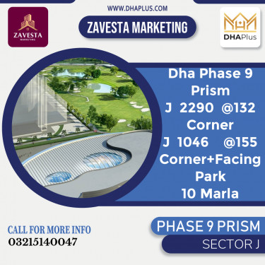 10 Marla Residential Plot for Sale in Sector J -  Phase 9 Prism, Lahore - (DP-37427)