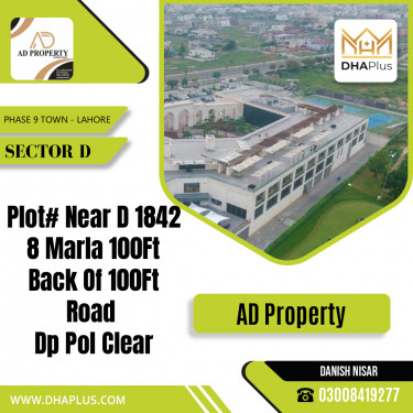 8 Marla Residential Plot for Sale in Sector D -  Phase 9 Town, Lahore - (DP-37438)