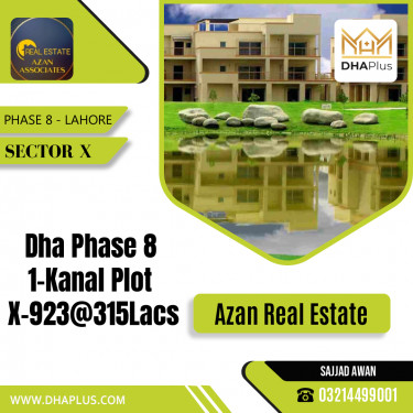 1 Kanal Residential Plot for Sale in Sector X -  Phase 8, Lahore - (DP-37441)