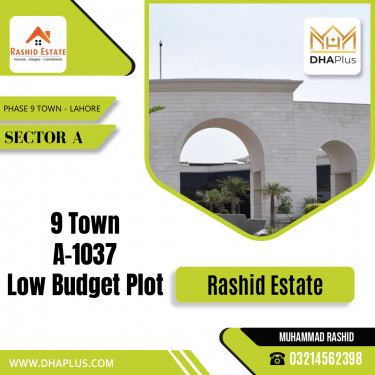 5 Marla Residential Plot for Sale in Sector A -  Phase 9 Town, Lahore - (DP-37446)