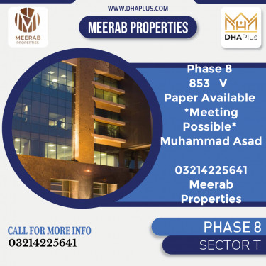 1 Kanal Residential Plot for Sale in Sector T -  Phase 8, Lahore - (DP-37472)