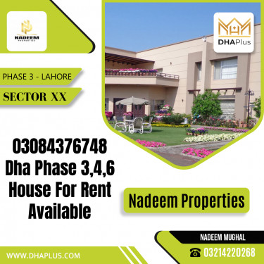 1 Kanal Residential House for Rent in Sector XX -  Phase 3, Lahore - (DP-37511)