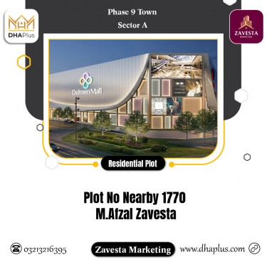 8 Marla Residential Plot for Sale in Sector A -  Phase 9 Town, Lahore - (DP-37542)