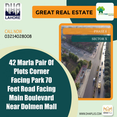 42 Marla Residential Plot for Sale in Sector X -  Phase 8, Lahore - (DP-37616)