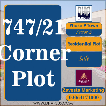 5 Marla Residential Plot for Sale in Sector D -  Phase 9 Town, Lahore - (DP-37645)