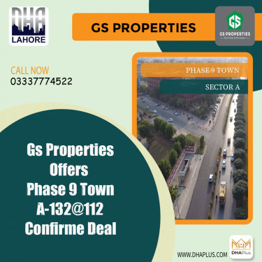 5 Marla Residential Plot for Sale in Sector A -  Phase 9 Town, Lahore - (DP-37762)