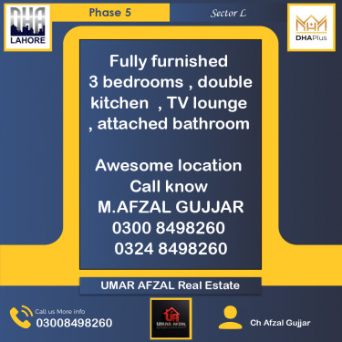 7.5 Marla Residential House for Rent in Sector L -  Phase 5, Lahore - (DP-37770)