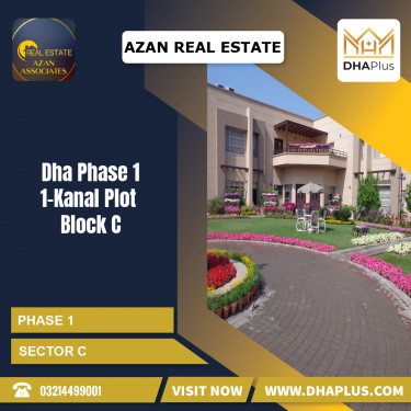 1 Kanal Residential Plot for Sale in Sector C -  Phase 1, Lahore - (DP-37805)