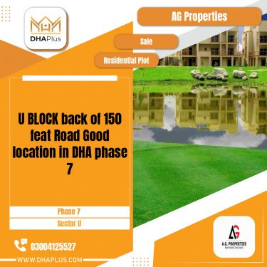 1 Kanal Residential Plot for Sale in Sector U -  Phase 7, Lahore - (DP-37827)