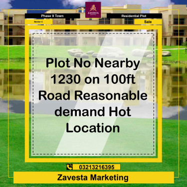 5 Marla Residential Plot for Sale in Sector C -  Phase 9 Town, Lahore - (DP-37839)