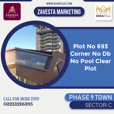 7.75 Marla Residential Plot for Sale in Sector C -  Phase 9 Town, Lahore - (DP-37840)