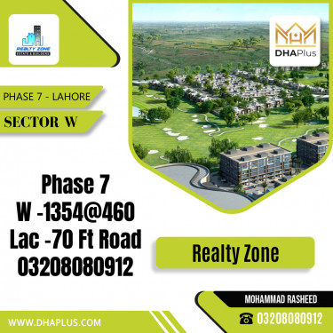 1 Kanal Residential Plot for Sale in Sector W -  Phase 7, Lahore - (DP-37907)