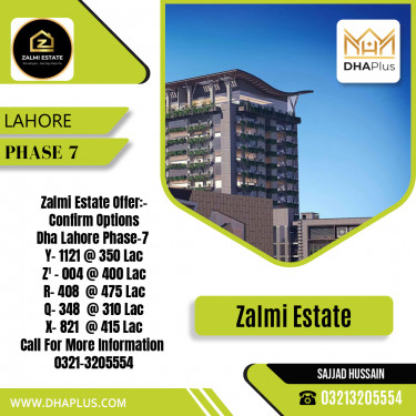 1 Kanal Residential Plot for Sale in Phase 7, Lahore - (DP-37909)